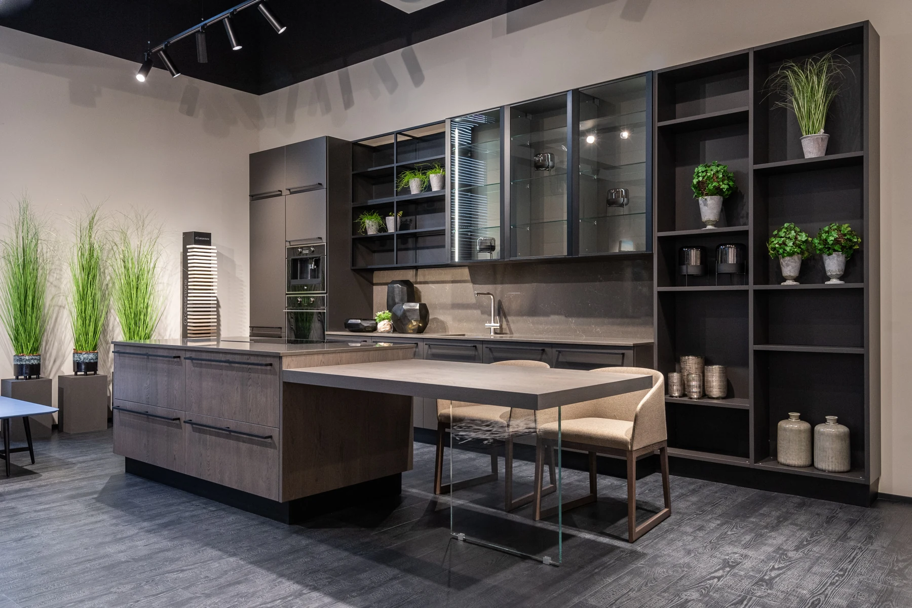The architectural kitchen from the Stallion Kitchens design catalog