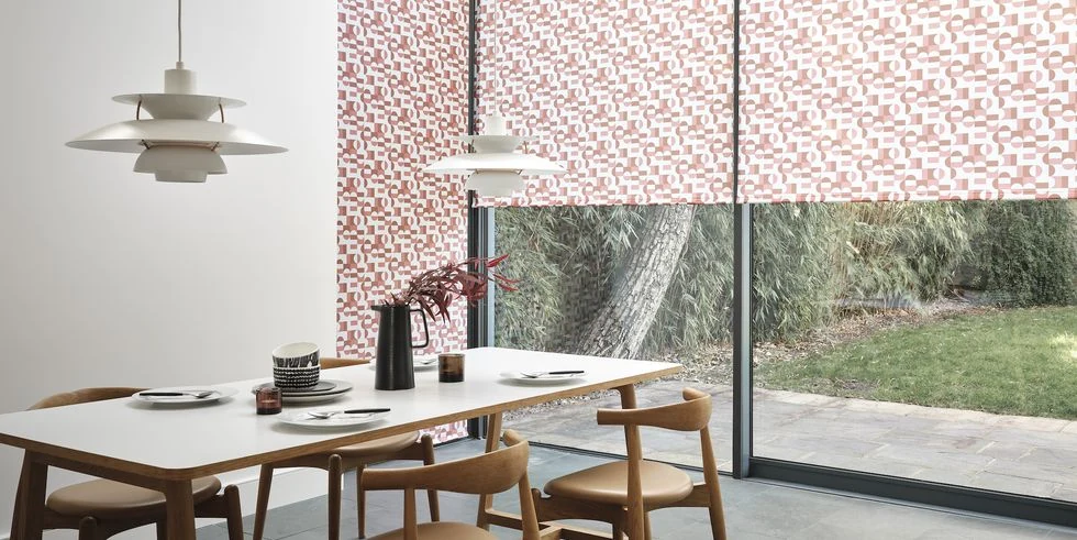 The light-filled dining room from the Stallion Dining design catalog